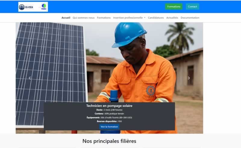 LANCEMENT PROGRAMME EG-VSEA