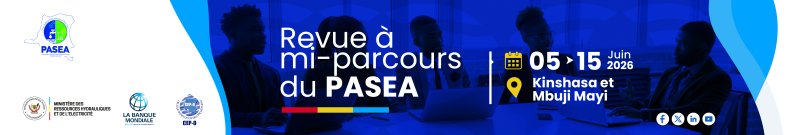PASEA : une mission de supervision de la Banque mondiale attendue en RDC